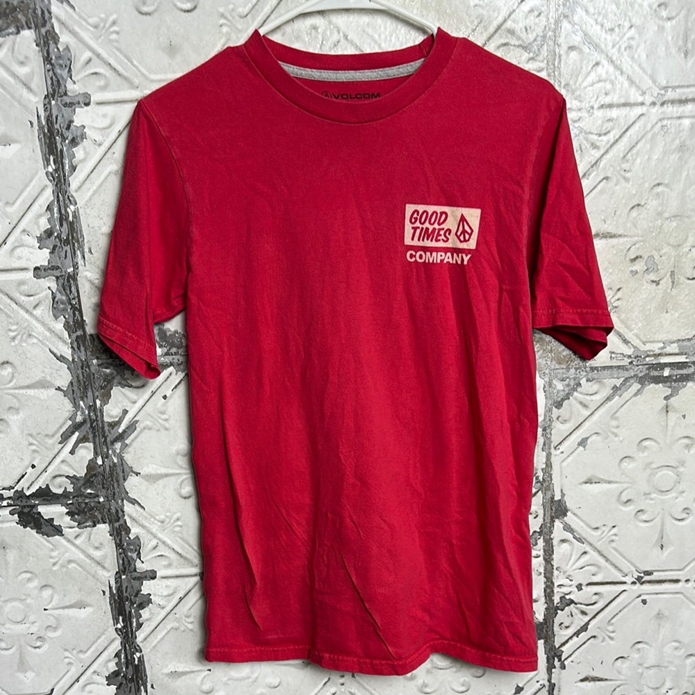Volcom Good Times Red Tee